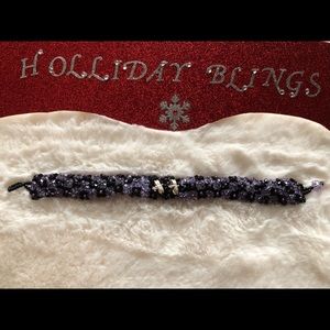 HANDMADE SWAROVSKI 1/2” CRYSTAL BRACELET